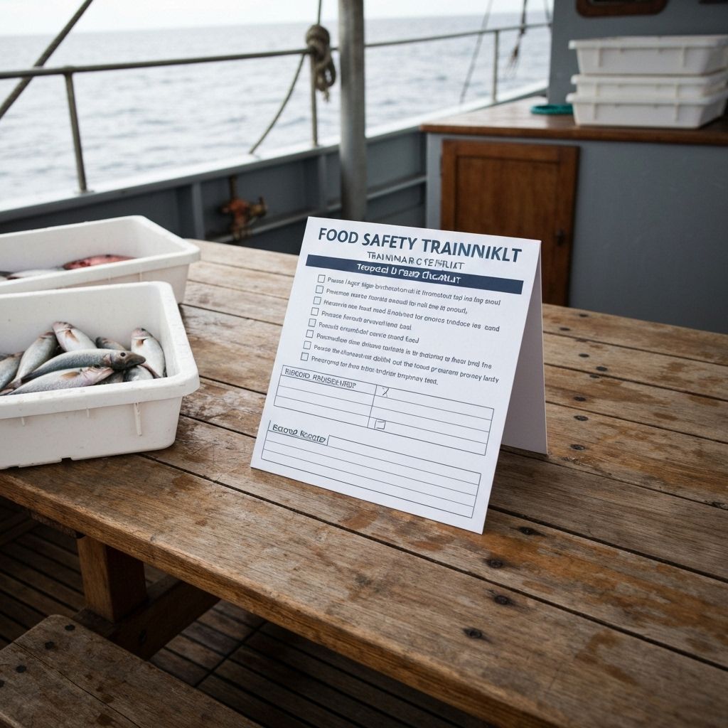 Food Safety and HACCP Training - Maritime training program